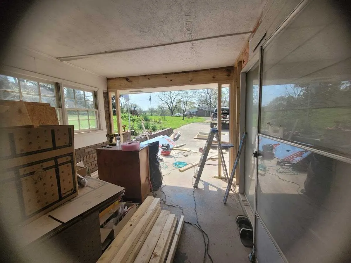 Air movers and dehumidifier for Water Mitigation Services in North Vernon